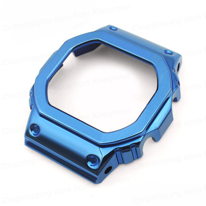 For Casio G-SHOCK DW5600 GWM5610 Bezel Metal Kit Watch Bnad Strap Case Cover