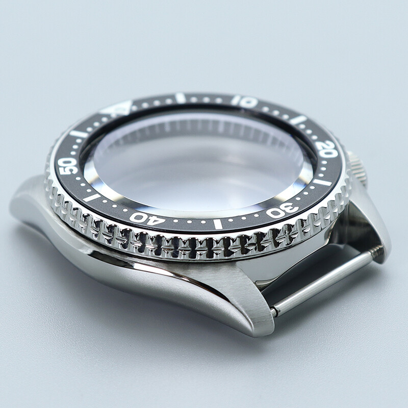 42.5mm Stainless Steel Seiko SKX007 Watch Case Mod For Seiko Nh35 Nh36 Movement