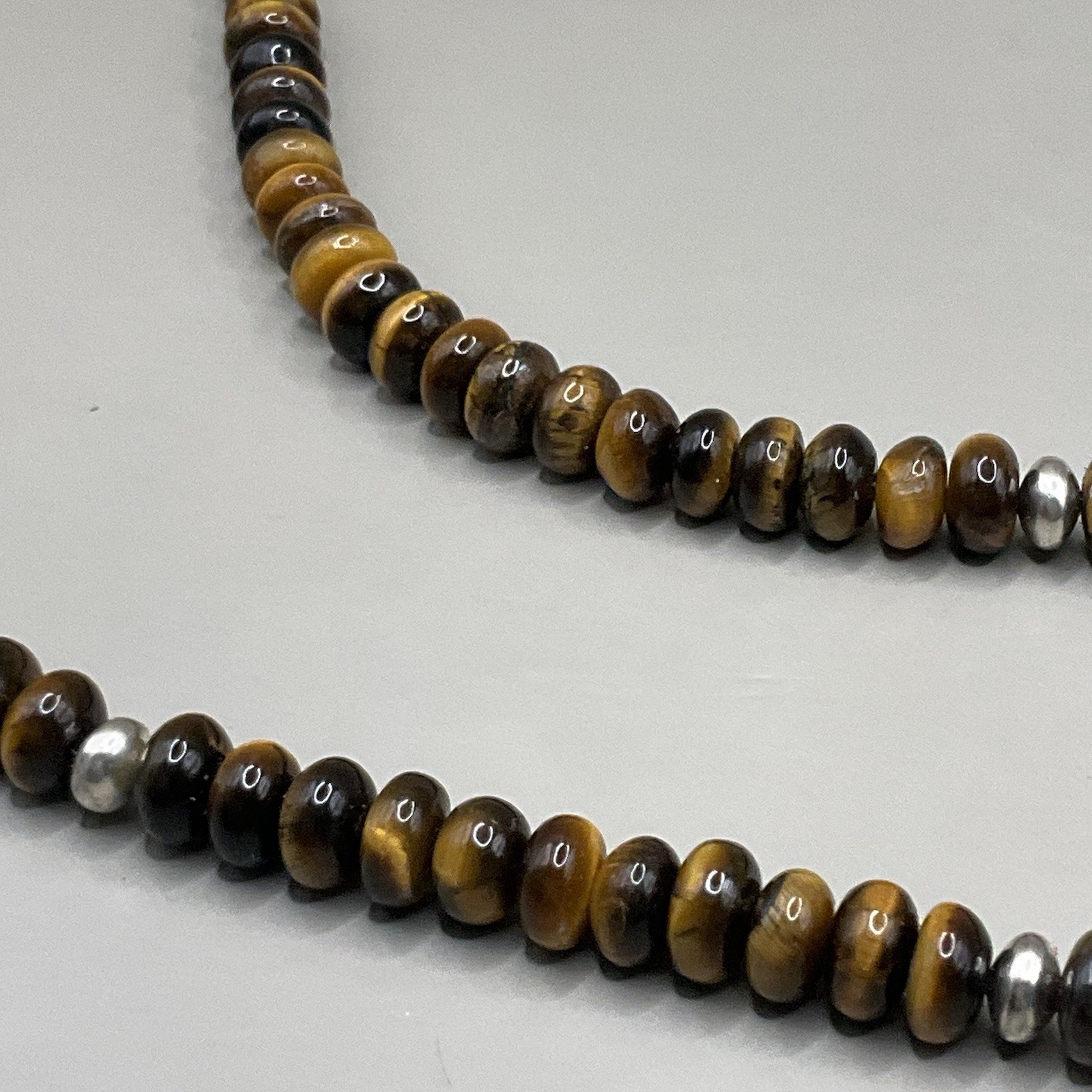 Mine Finds By Jay King DTR Women’s Necklace Sterling Silver 925 Tigers Eye