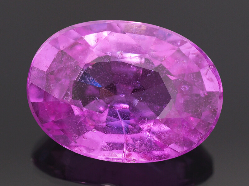 NATURAL MINE – UNHEATED OVAL PURPLISH PINK SAPPHIRE 1.87 CT.