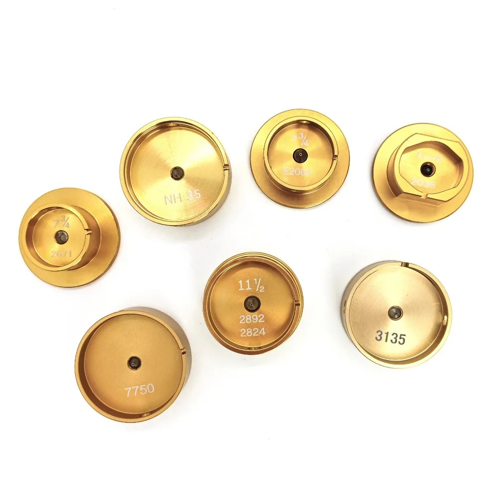 Metal Watch Movement Holder Tool Base for Watch Repair & Hand Fitting