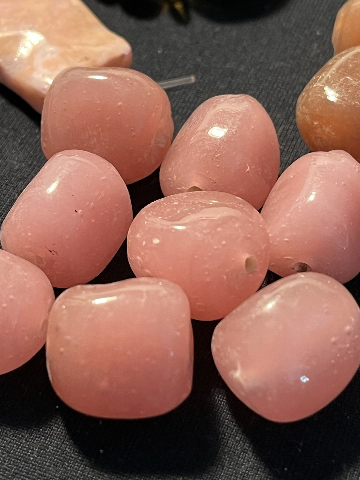 VTG To Modern Semi-Precious Gemstone Chunky Destash Lot For Jewelry/Craft Makers