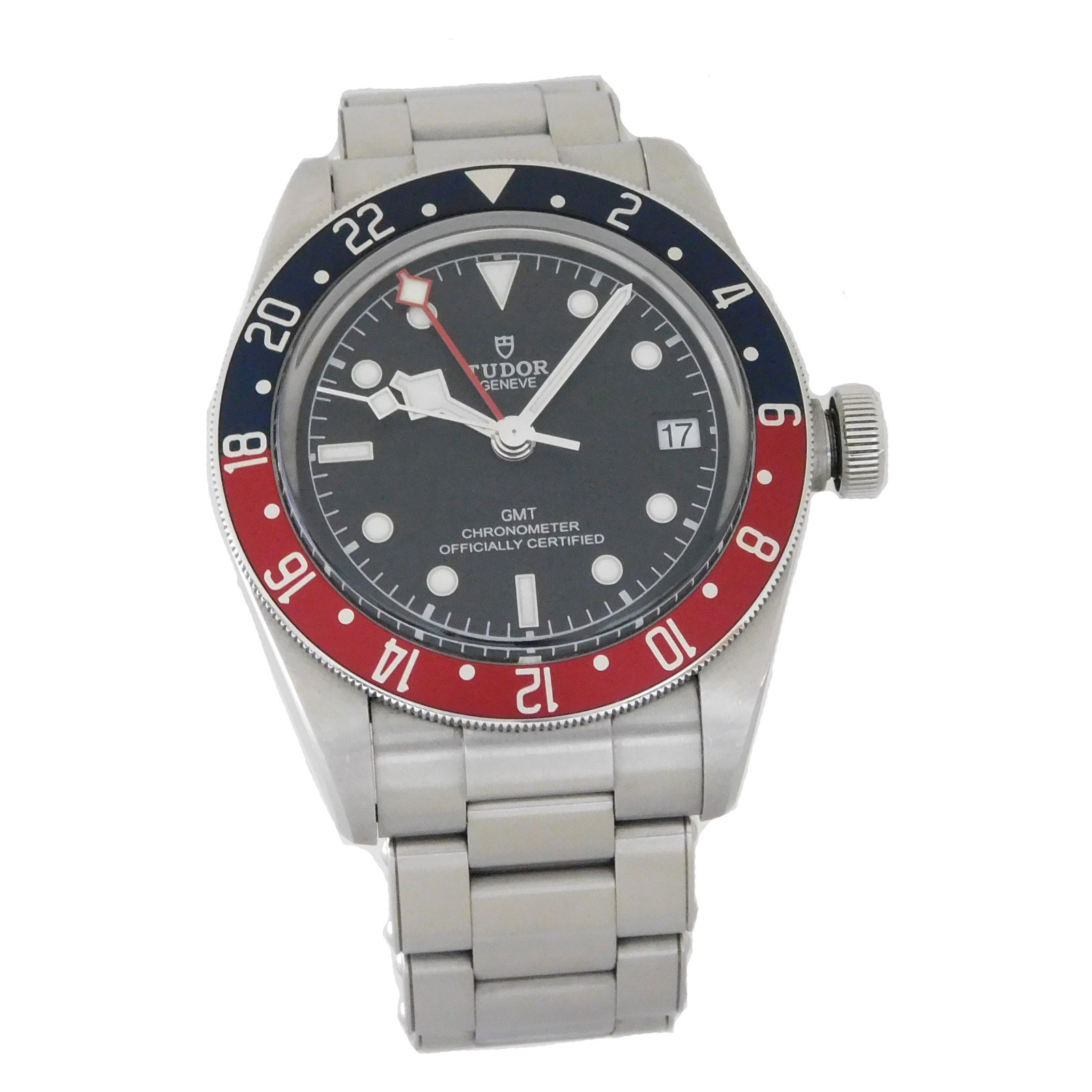 TUDOR Watch Black Bay GMT 79830RB 41mm S. Steel Automatic Men’s Watch #1438B