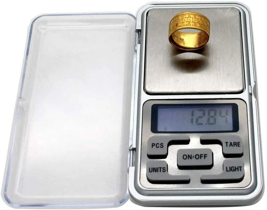 Portable 500g x 0.01g Mini Digital Scale Jewelry Pocket Balance Weight Gram LCD