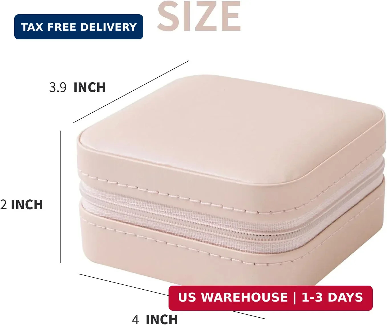 KElofoN Travel jewelry case Travel jewelry box Travel Jewelry Organizer Small bo