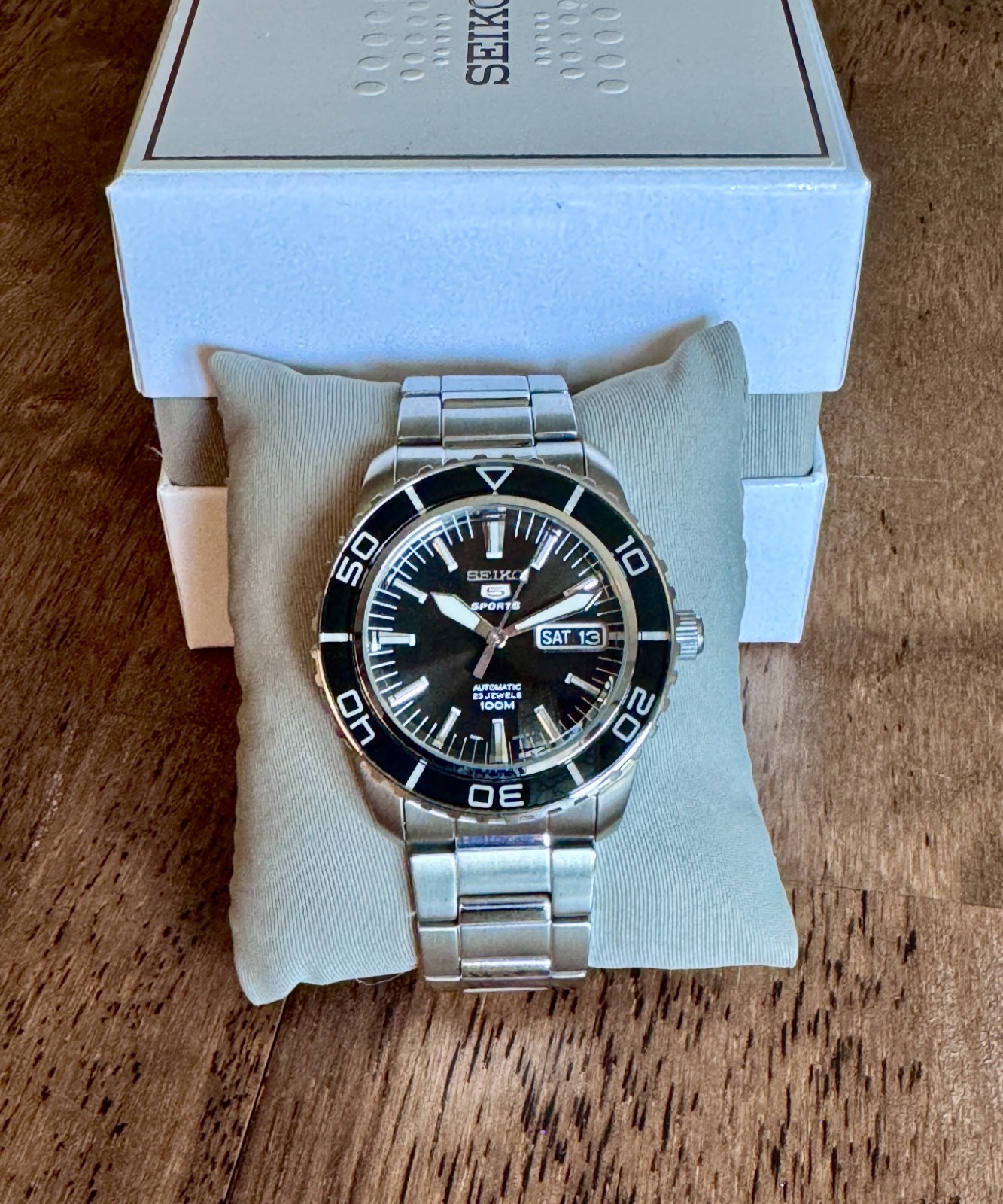 Seiko 5 Sports Fifty-Five Fathoms Watch-SNZH55J -New Unworn (NWOT)-Ships Free
