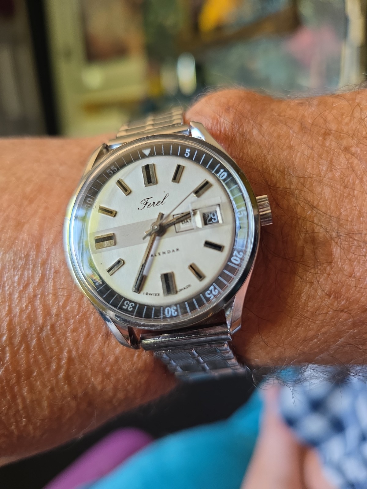 Ferel Vintage Men’s Watch… manual wind…