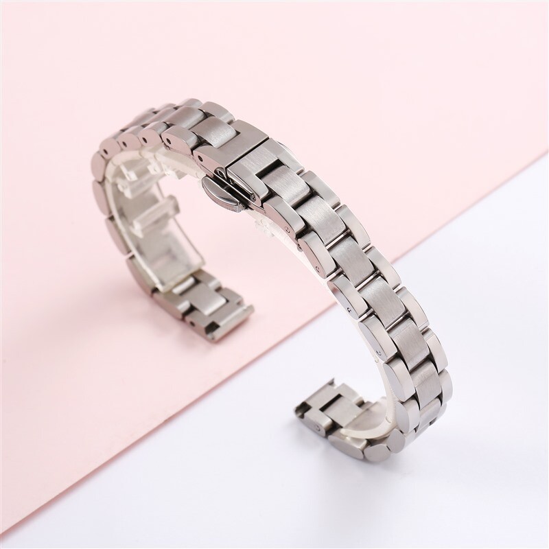Quality Solid Stainless Steel Watch Band Strap 10 12 14 16 18 20 22mm Universal