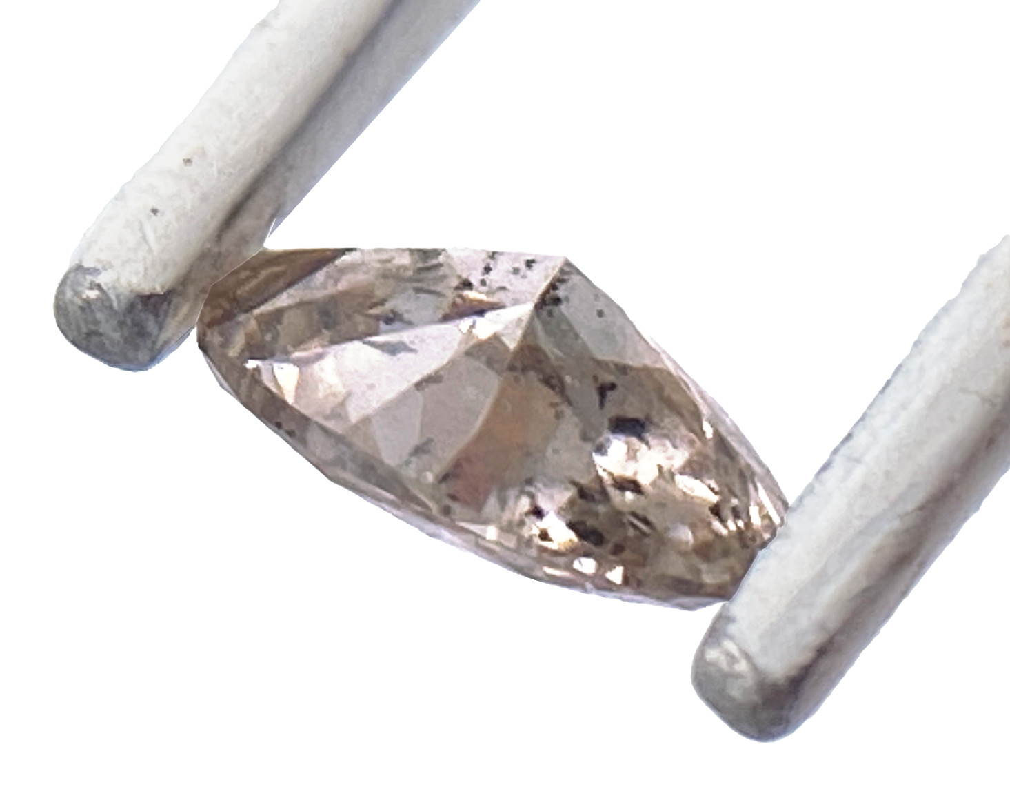 Natural Fancy Brown Salt & Pepper Diamond 0.15ct Oval Brilliant 4.2 x 3mm