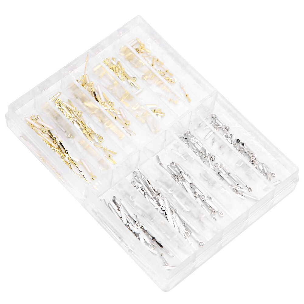 250Pcs Mixed Hour Minute Second Watch Hands Watchmakers Repair Spares Parts Tool