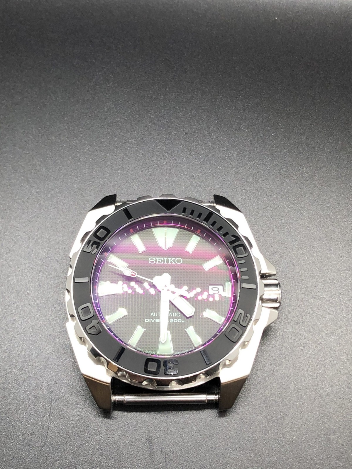 SKX007/SRPD Samurai Conversion Watch Case – CT708 Polished/Brushed