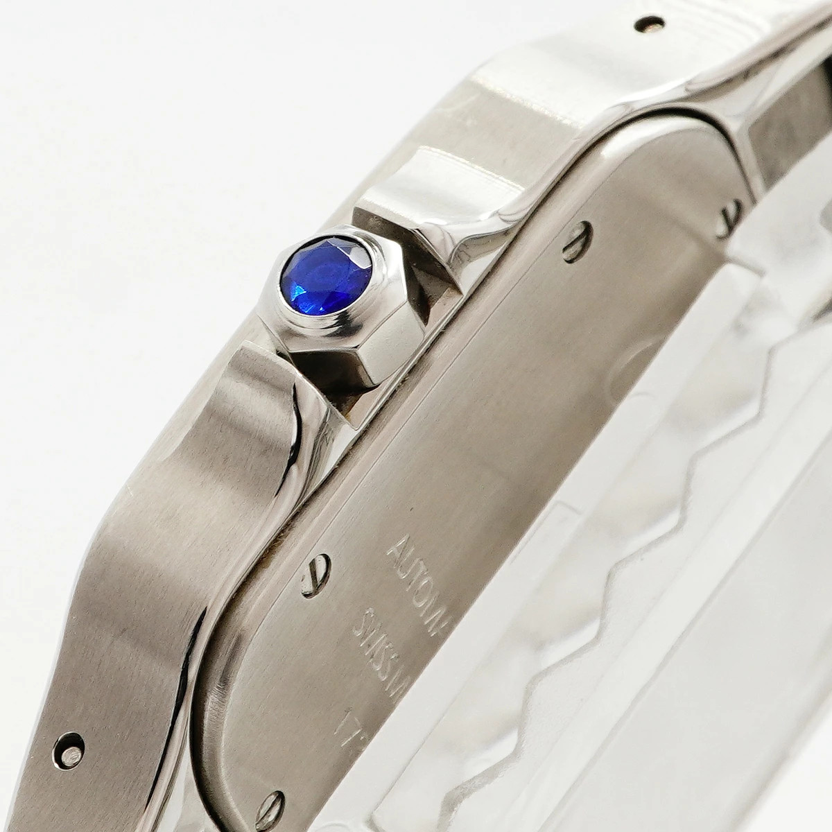 Cartier Santos Galbee XL W20098D6 32.1mm Silver Dial Automatic 2007 #OTW014