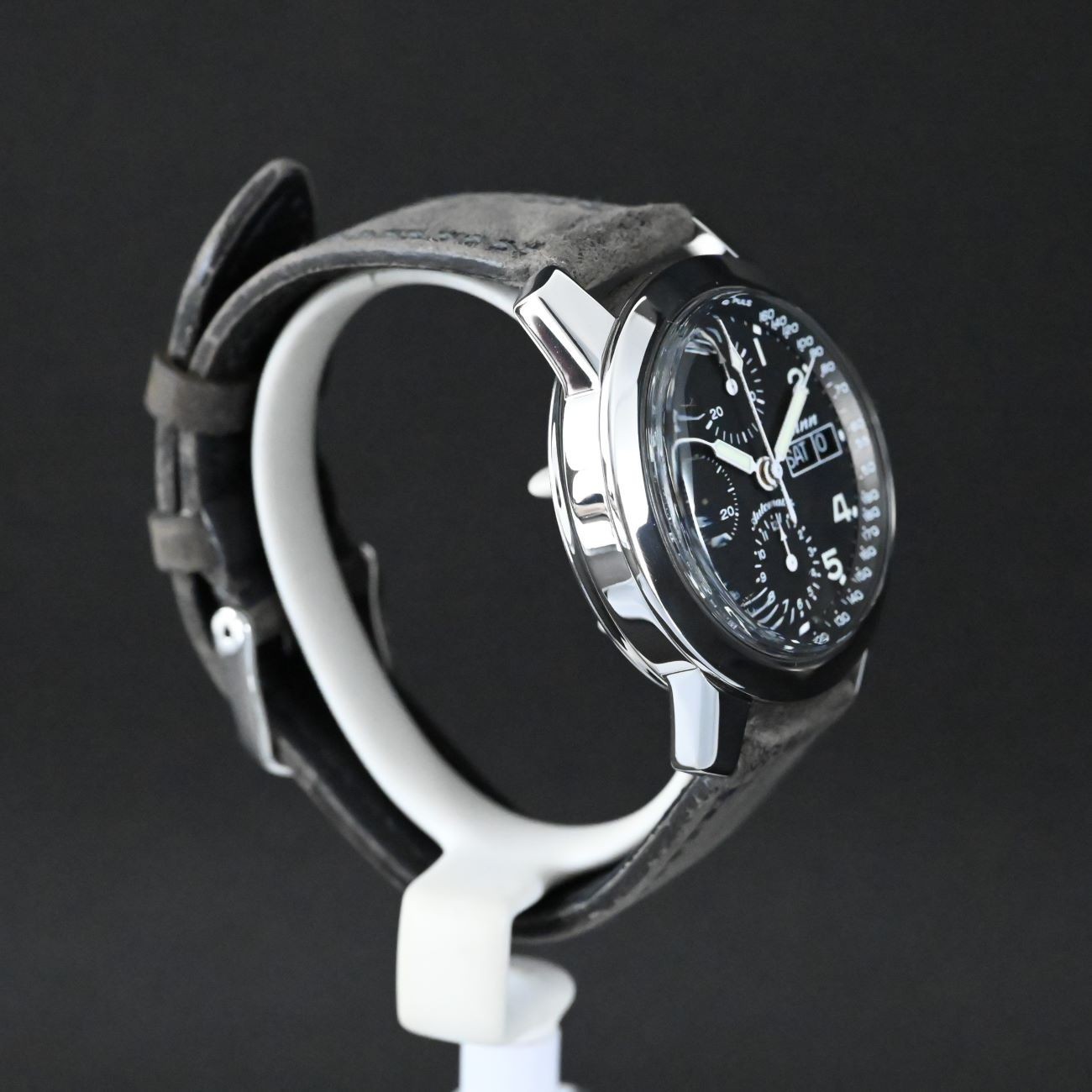 SINN 103ST VINTAGE CHRONO BLACK MATTE WATCH 41 MM (V.GOOD & PAPER & ORIGINAL)