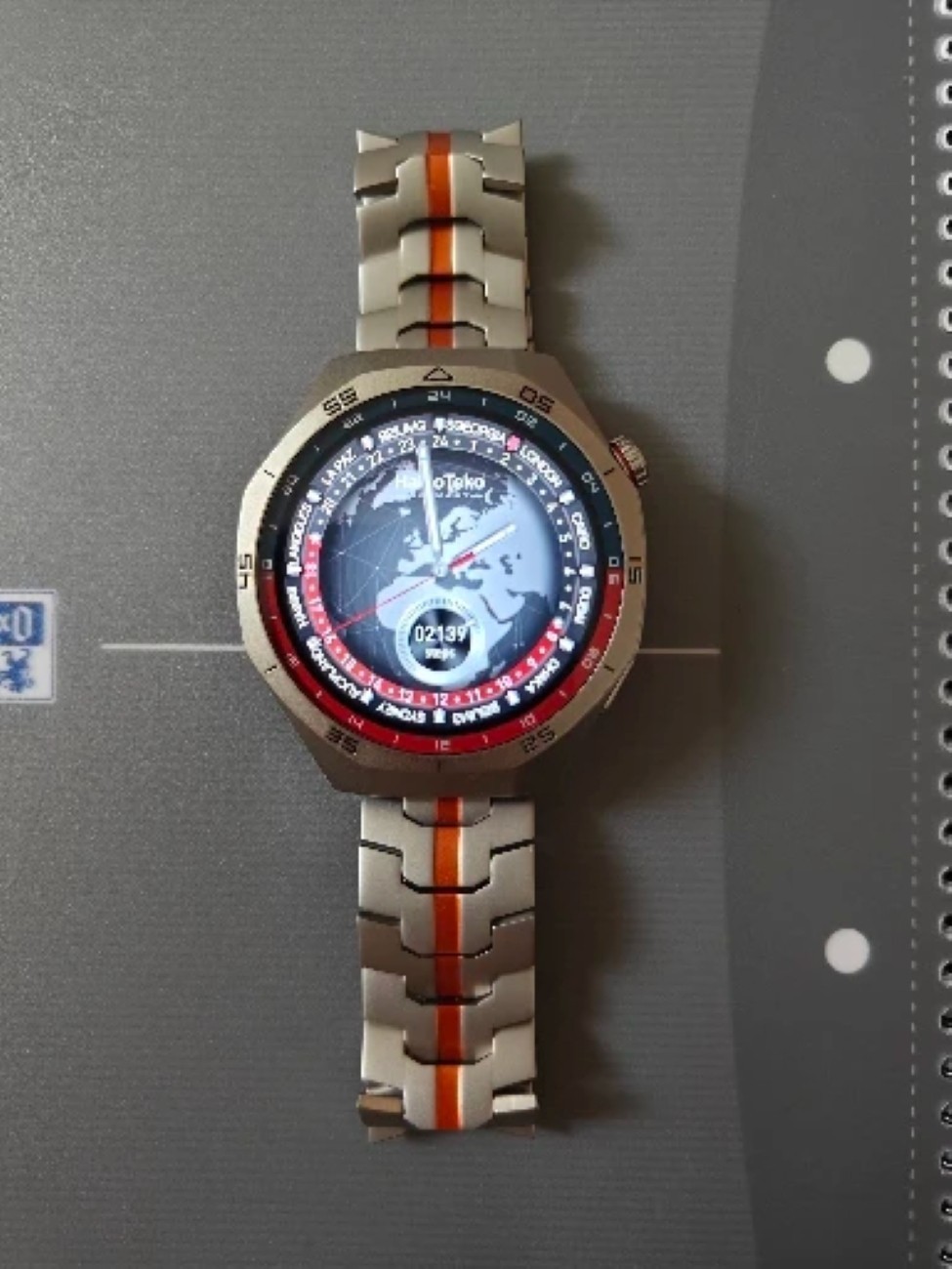 22mm Titanium Color Strap Stainless Steel Band For Watch 5/4/3 GT6 Pro GT5 46mm