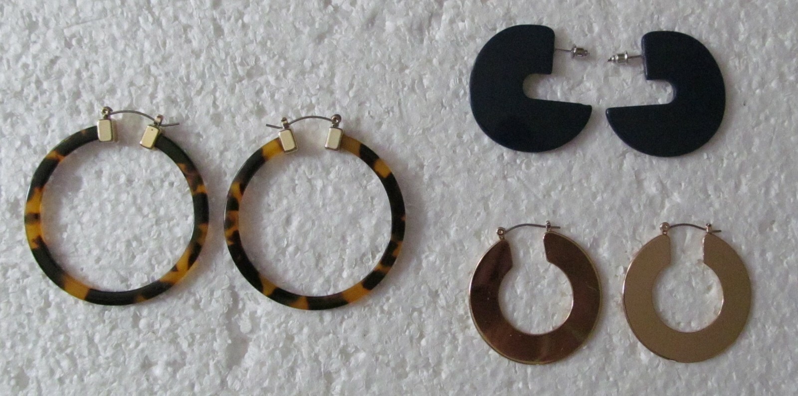 C-Shape Different Style Stud Earrings You Choose Favorite