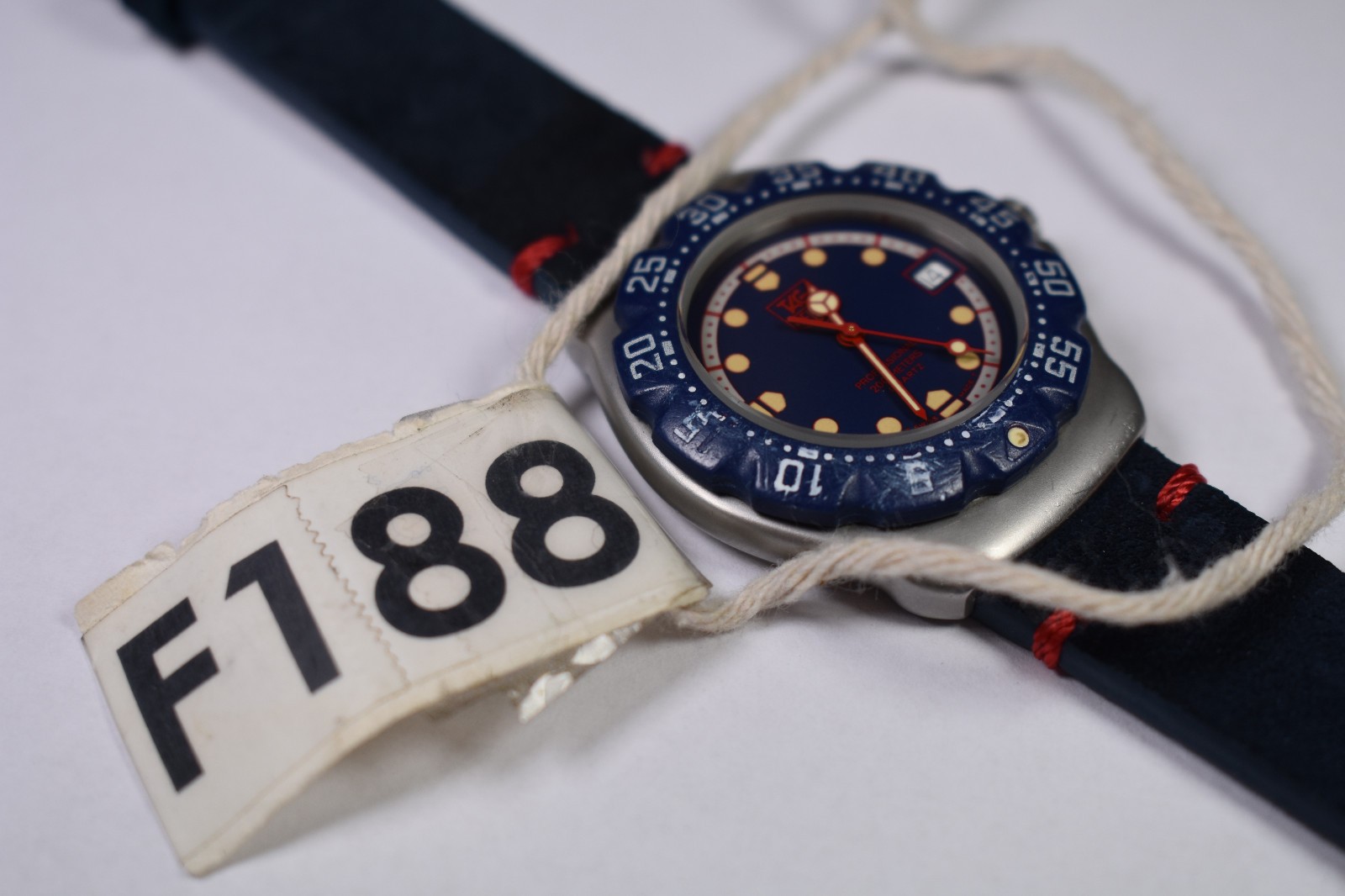 TAG Heuer Formula 1 Professional 200M WA1214 Blue Unisex Watch NEW BATTERY!