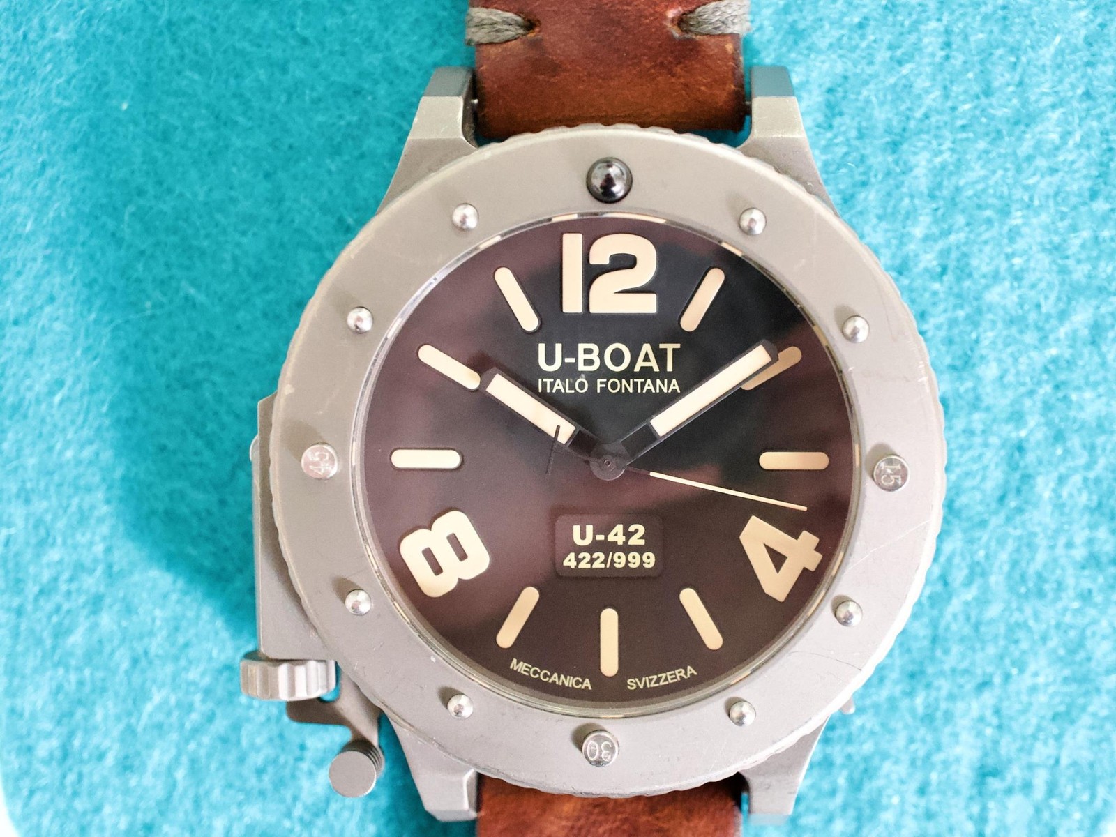 U-Boat U-42 Italo Fontana 53MM Limited Edition Titanium Automatic Limited to 99