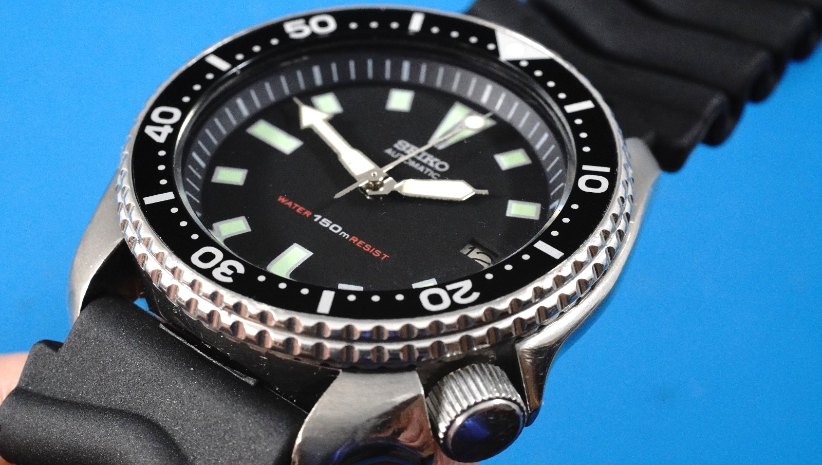 Serviced Seiko SCUBA DIVER’s 150m Automatic Vintage ’94 Men’s Watch 7002-7000