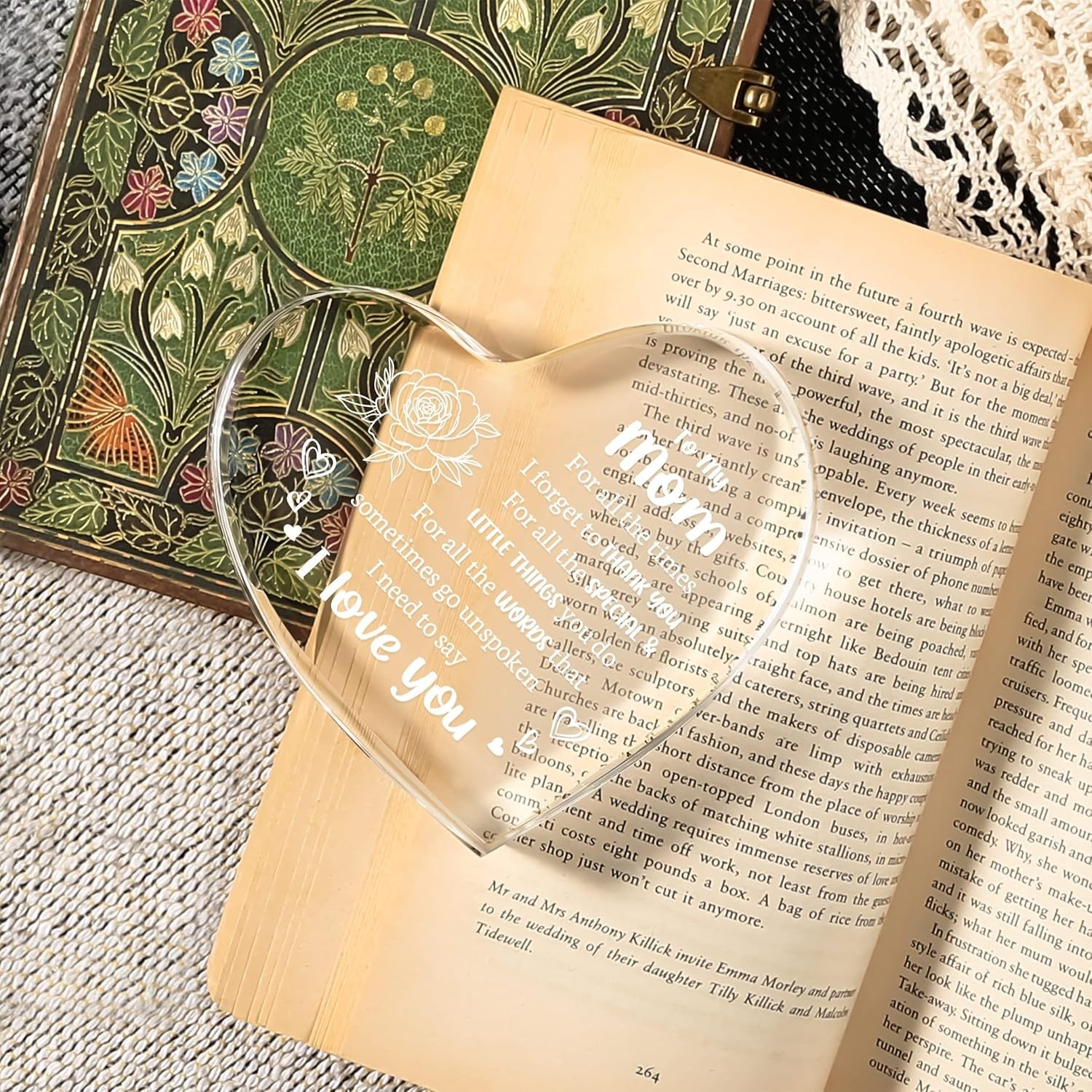 Gifts for Mom, Mothers Day from Husband Daughter Son, Birthday Women Wife Gifts.