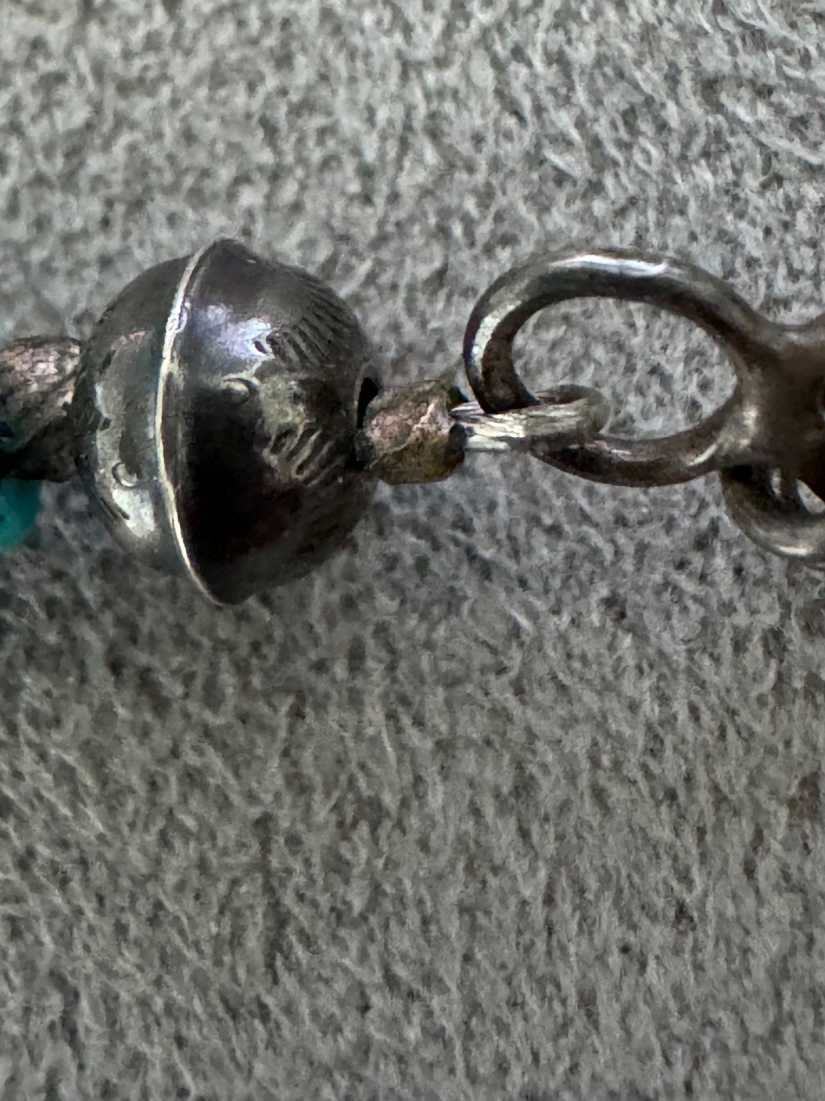 SOUTHWEST ETHNIC NECKLACE with TURQUOISE AMBER Spiney Oyster multi stone