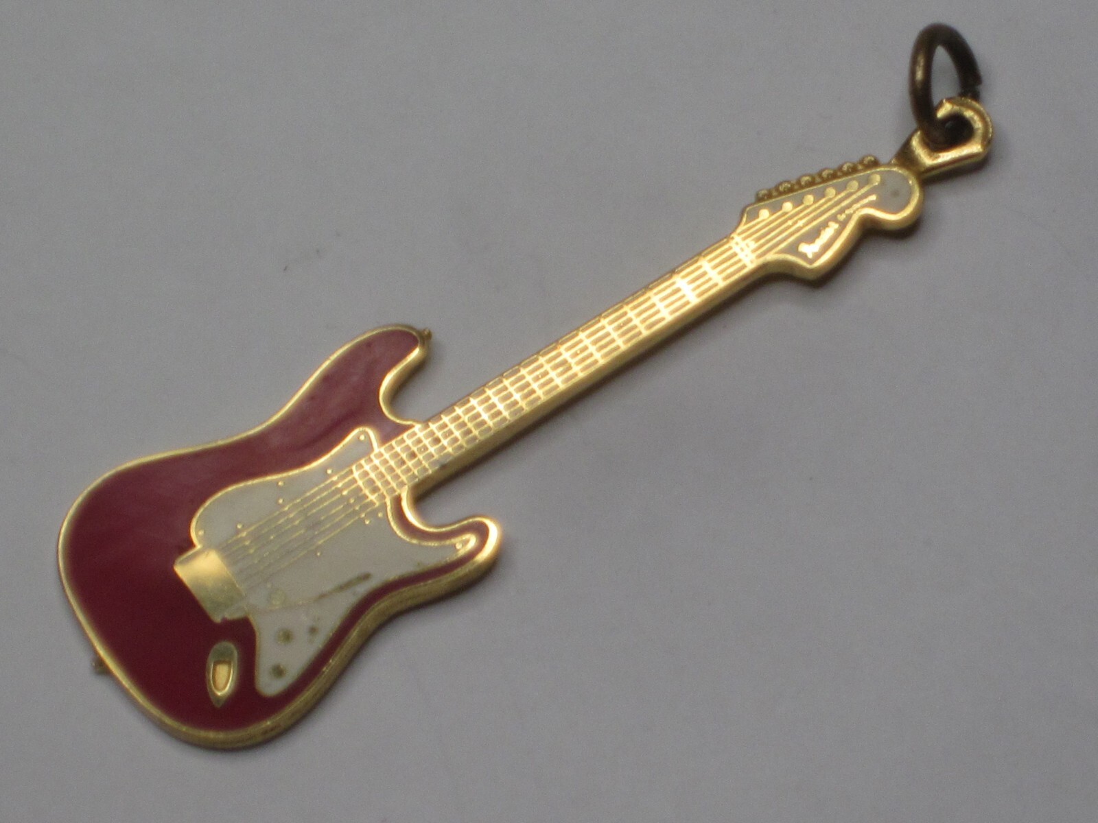 Future Primitive U.S.A. electric guitar musician music pendant charm art