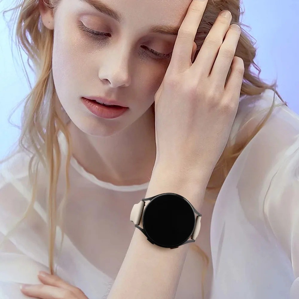 20mm Thin Silicone Strap Band For Samsung Galaxy Watch 7 6 5 4 40mm 44mm