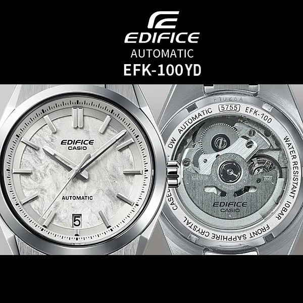 CASIO EDIFICE EFK-100YD-2AJF Automatic Mechanical Men’s Watch Japan New