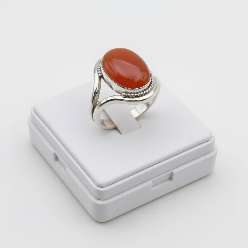 22.65 ct Natural Red Agate Yemeni Carnelian Aqeeq Premium Oval Cabochon Courage
