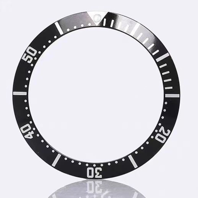 BEZEL INSERT FOR OMEGA SEAMASTER 300M BLACK OUTER 38MM * INNER 30.5MM