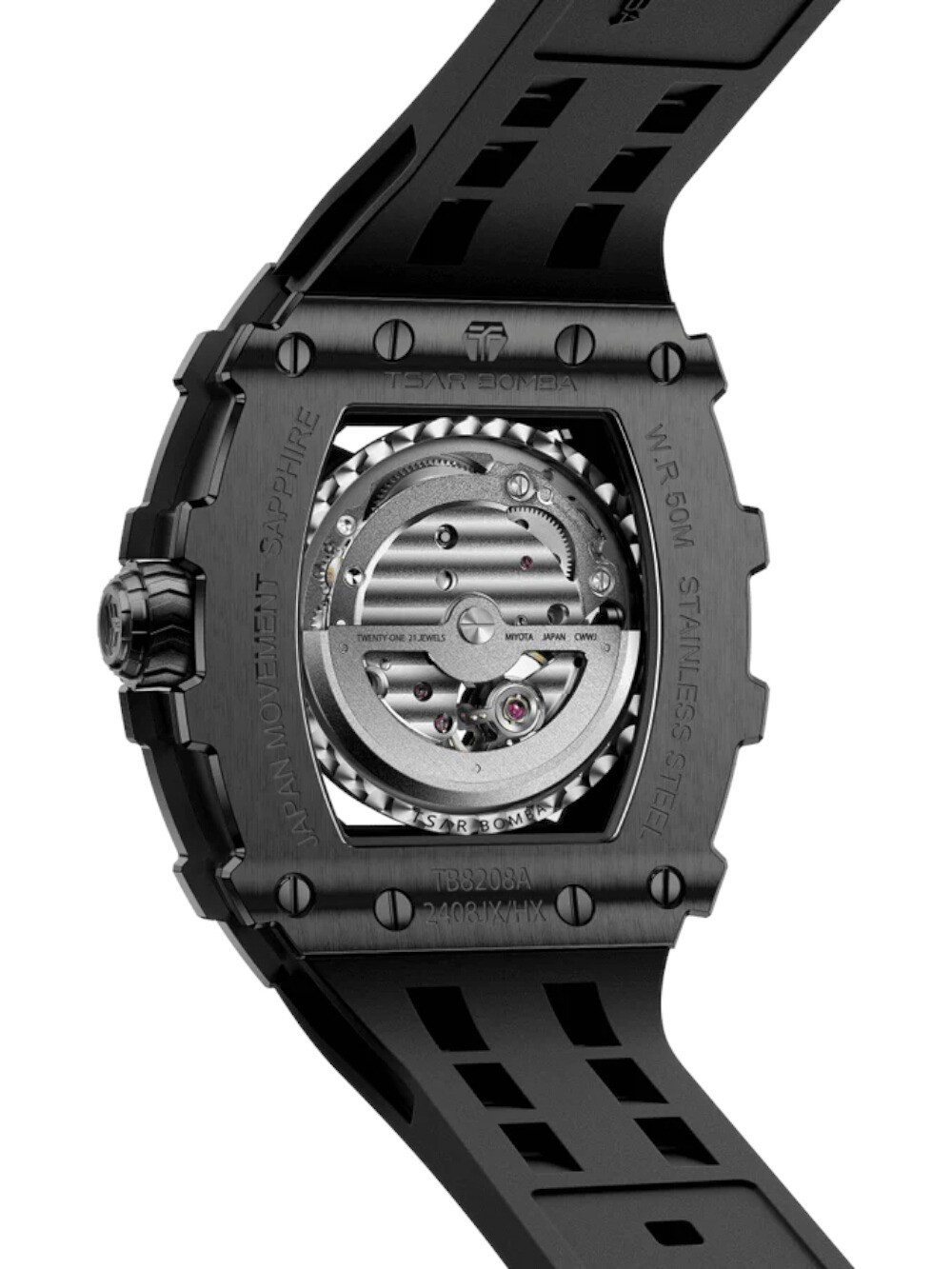 Tsar Bomba TB8208A-45 Mens Watch Elemental Automatic 43mm 5ATM