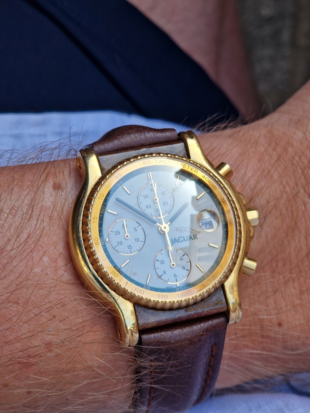 Jaguar Chronograph – Ref 4600 “XK” 18k Gold LIMITED EDITION – RARE