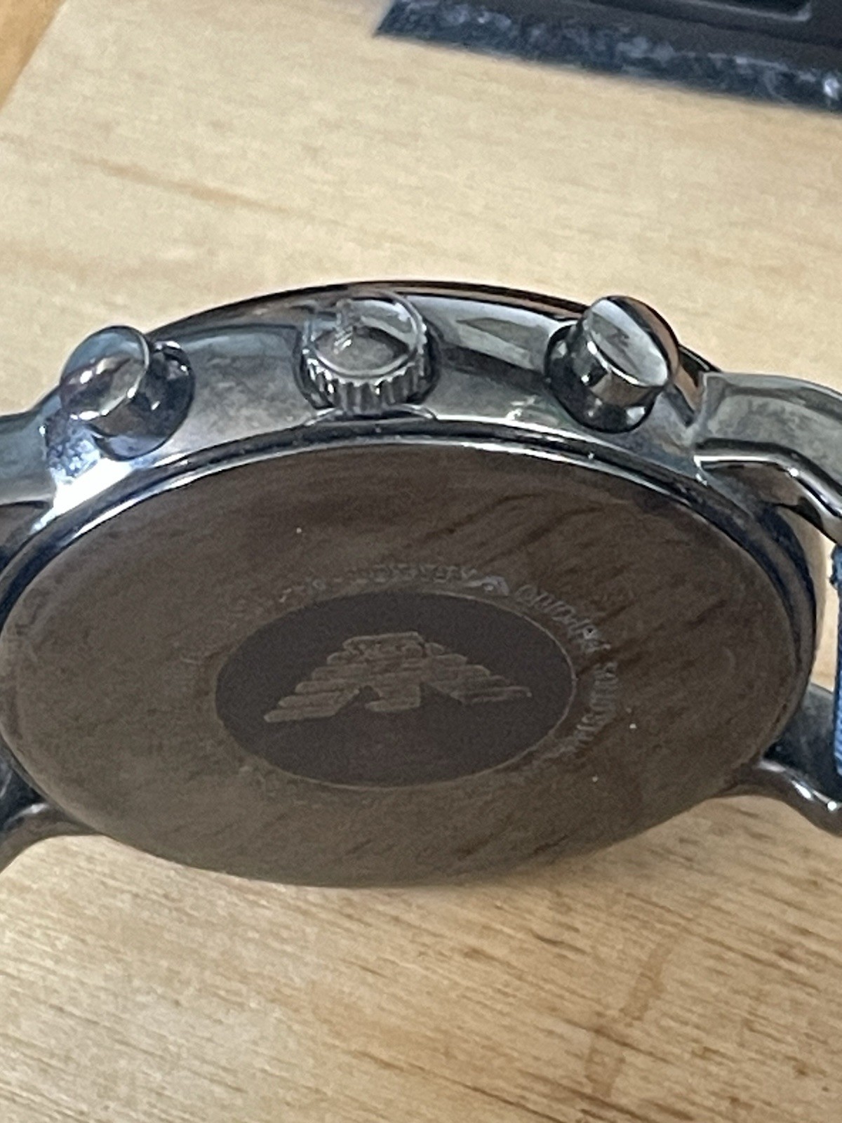 Emporio Armani AR11023 Luigi on Blue Rubber/Nylon Strap 46mm. From Edinburg.