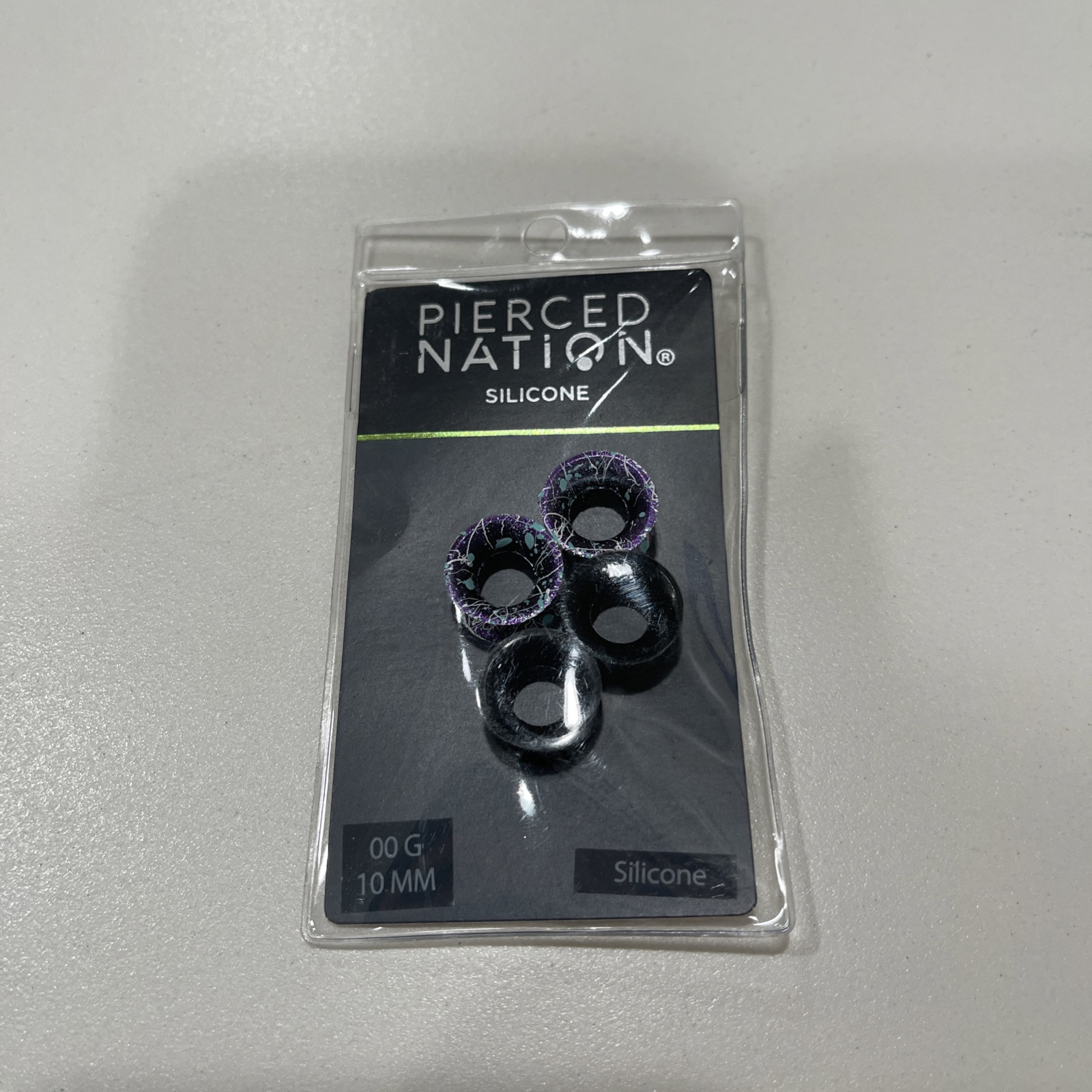 Pierced Nation Silicone 2-Pack 00G 10MM