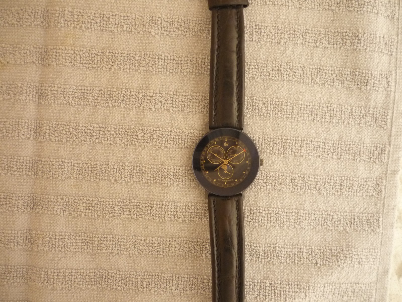 RAYMOND WEIL Freelancer REDUCED $300 77301Wristwatch Automatic Cal RW 5000 ,