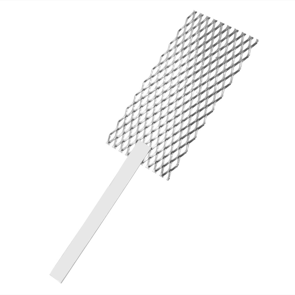 1 Titanium Mesh For Electrolysis Plating Gold/Silver Ornaments Silver 20*5cm
