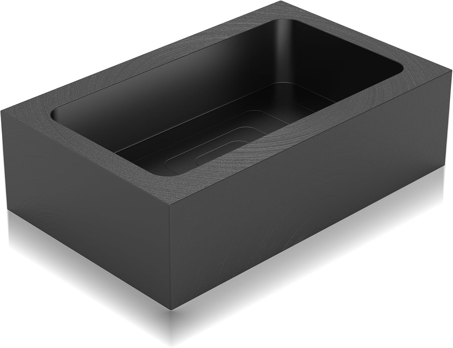 MMasters 2.5kg Premium Graphite Ingot Mold for Metal Casting High-Purity Materia