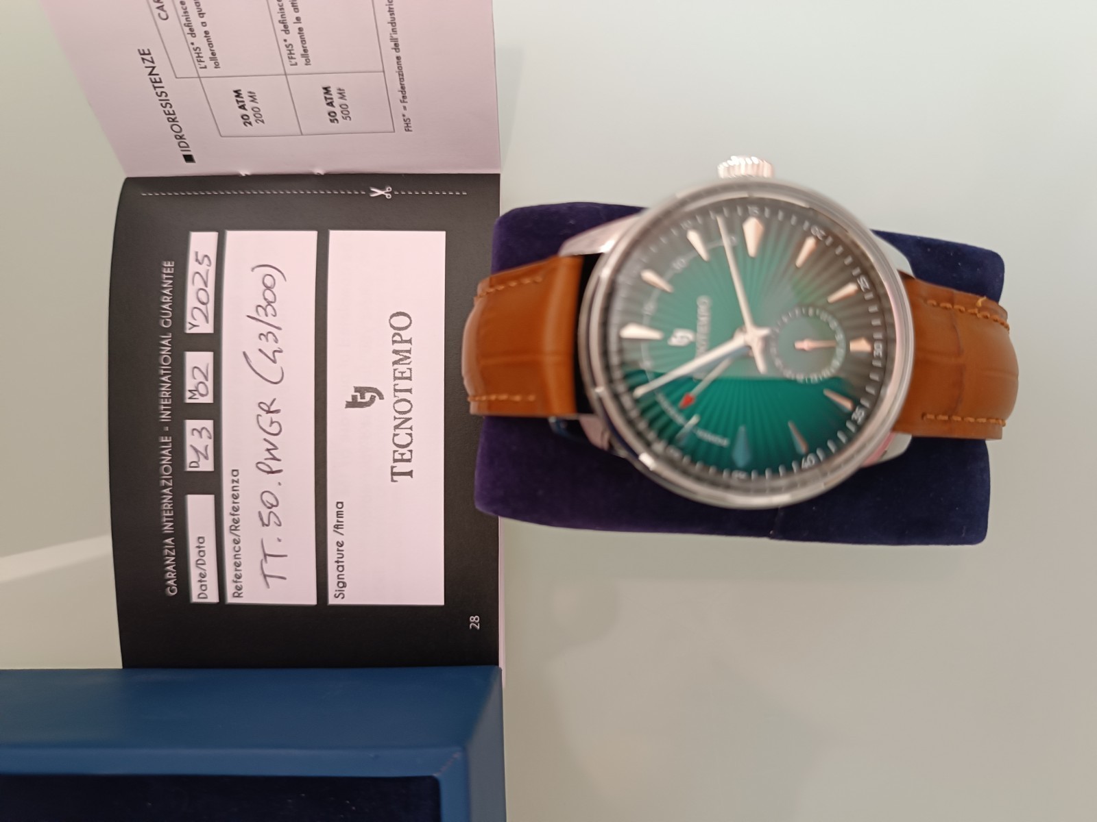 Tecnotempo Power Reserve Limited Edition Automatic Watch