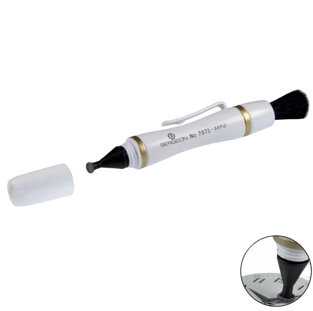 Bergeon 7971-MINI Glass Pen Ideal for Cleaning Watch Glasses – SWISS MADE – NEW