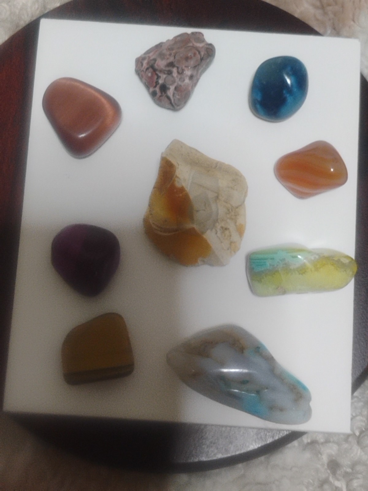 Lot Of 9 Assorted Gemstones