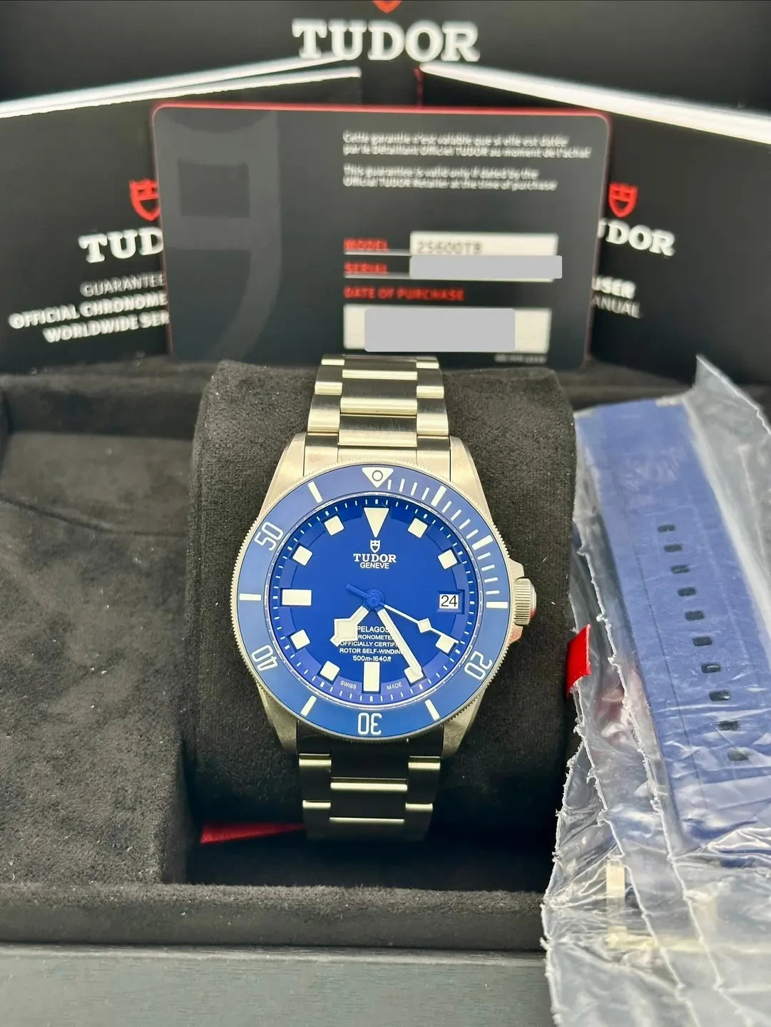TUDOR Pelagos 42 Blue Dial M25600TB NEW 2026