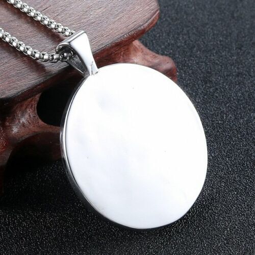 MENDEL Cool Mens Sun Horoscope Zodiac Sign Pendant Necklace Stainless Steel Men