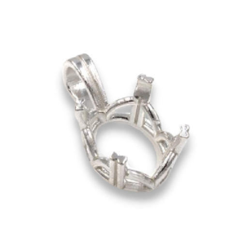 Oval Regalle Style Pre-notched Pendant Mounting