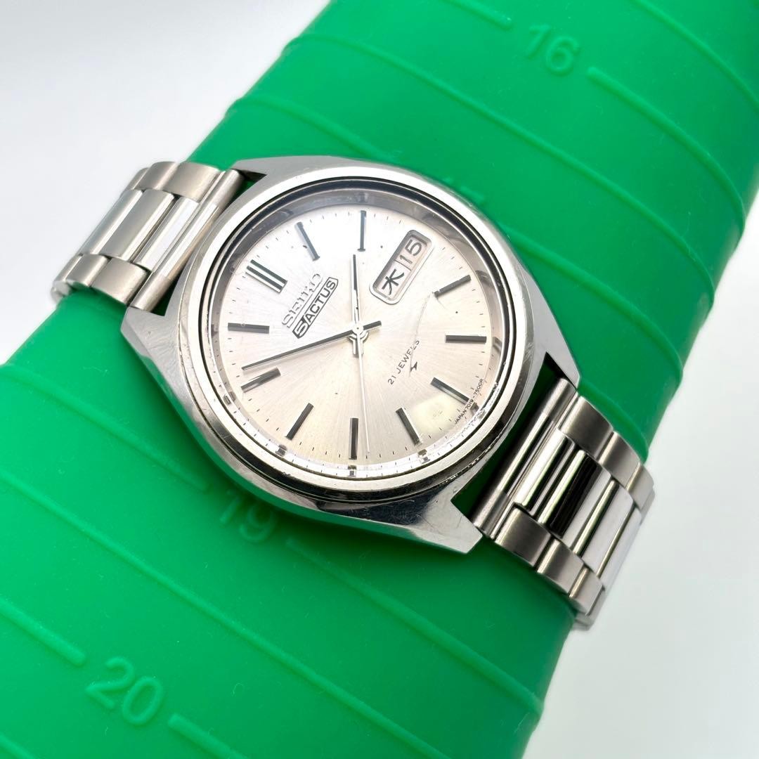 Rare SEIKO 5 Actus 21 jewels Automatic Wristwatch Working