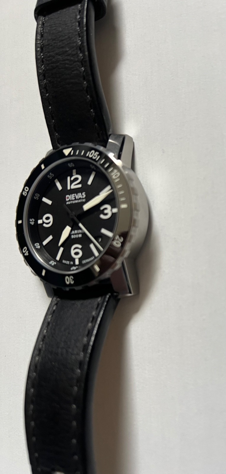 DIEVAS MARINE 500 41MM 316L Stainless Steel Excellent!