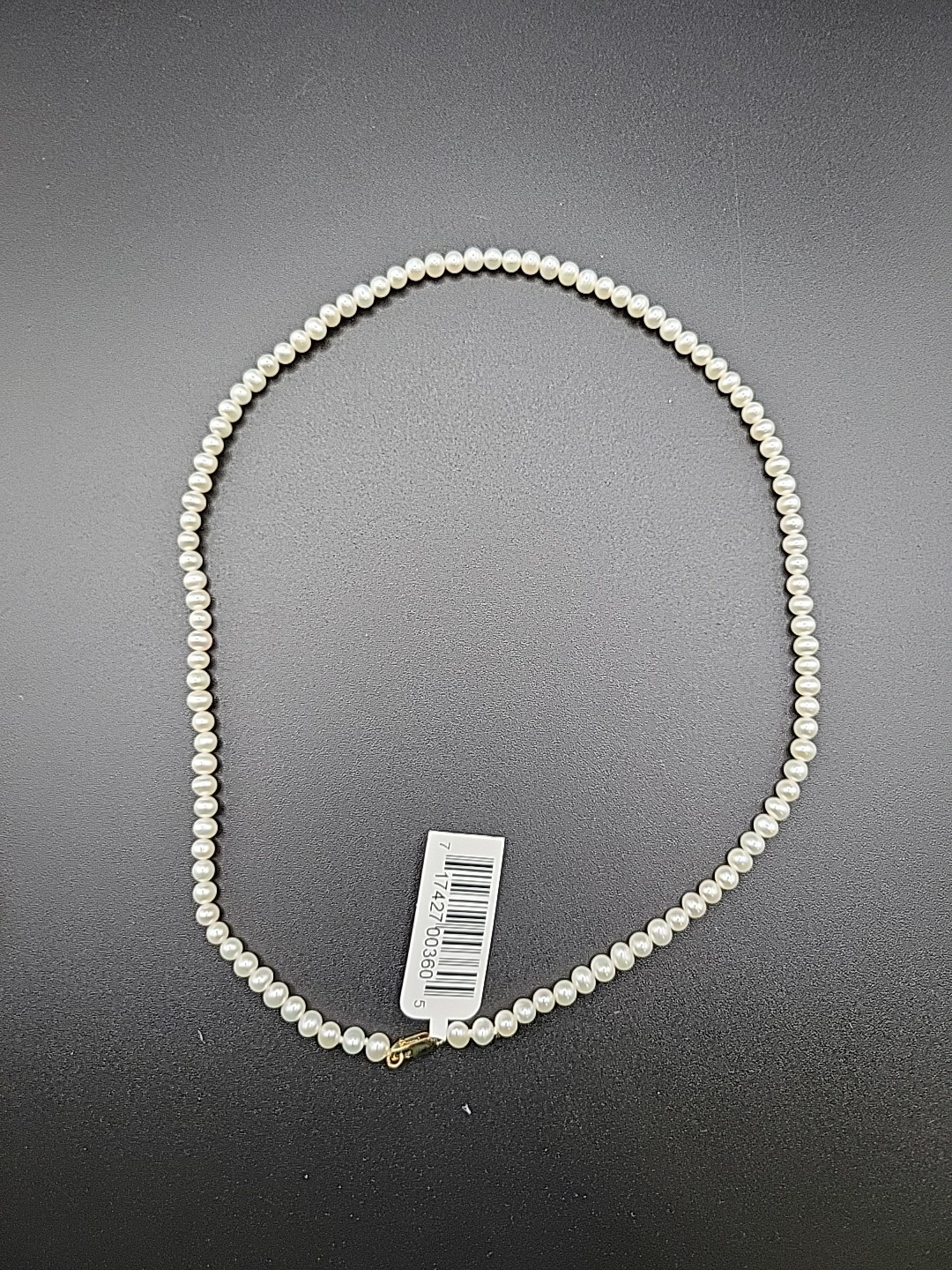 Mastoloni Cultured Freshwater Pearl Strand Necklace 16″ 14K Gold