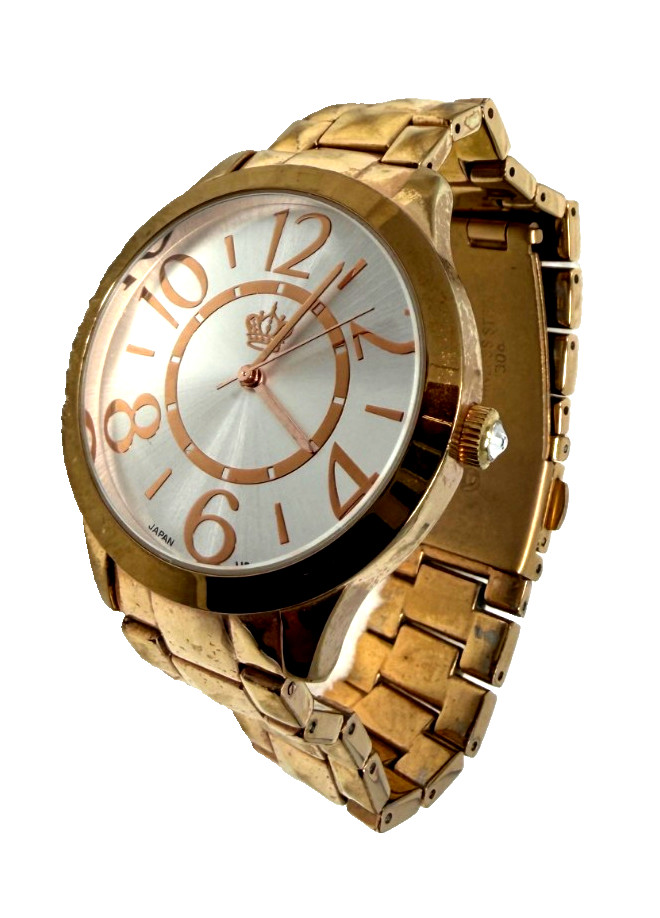 Women’s Watch Rose Gold Tone 6″ Band & Dial | PD PREMIER DESIGNS | NEW BATTERY