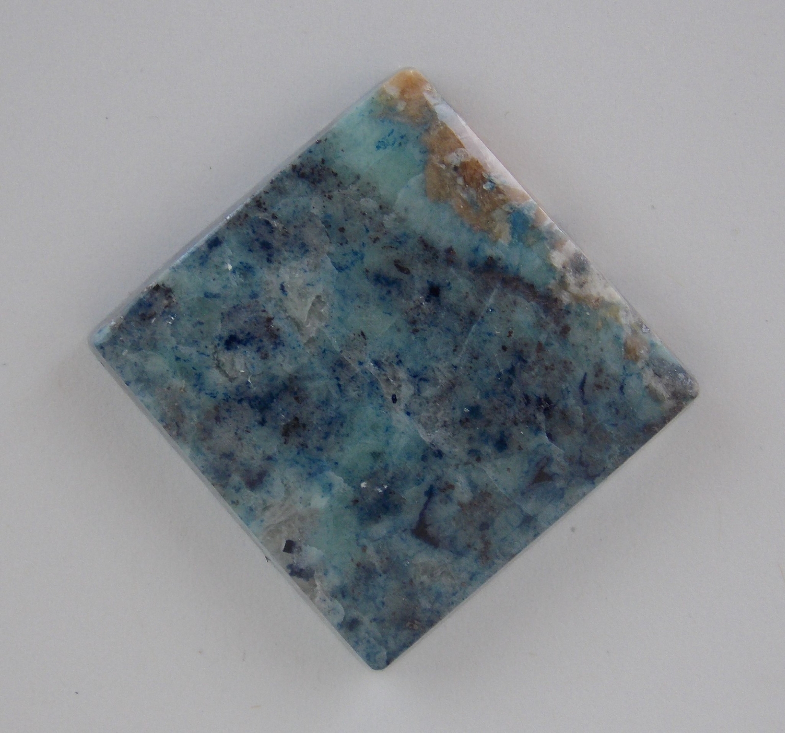 RARE SCORZALITE – 40.0 carats – 25 x 25 mm – CHAMPION MINE, CALIFORNIA 28256