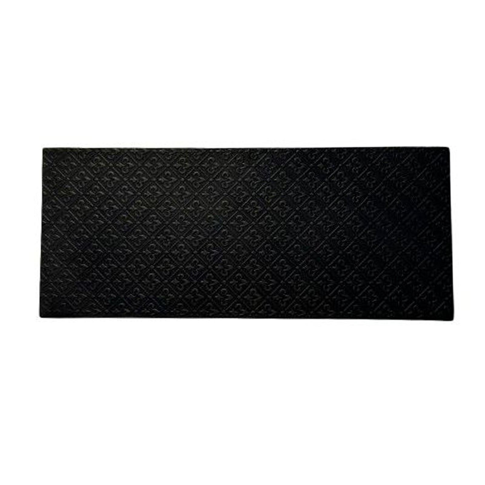 Design #9 Floral Pattern Texture Steel Plate for Press or Rolling Mill 6×2 Inch