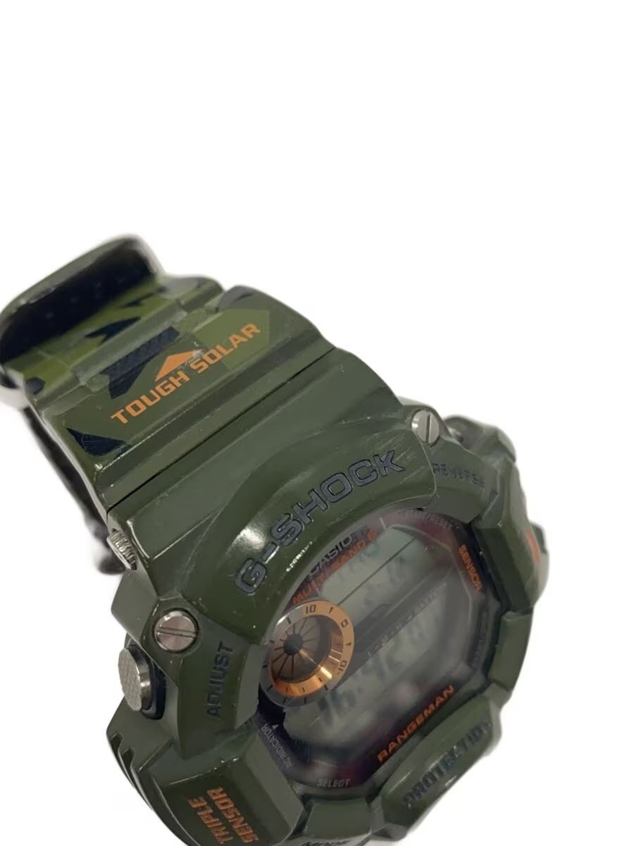 [EXC+5] Casio MEN IN CAMOUFLAGE Rangeman GW-9400CMJ-3JR Green Digital