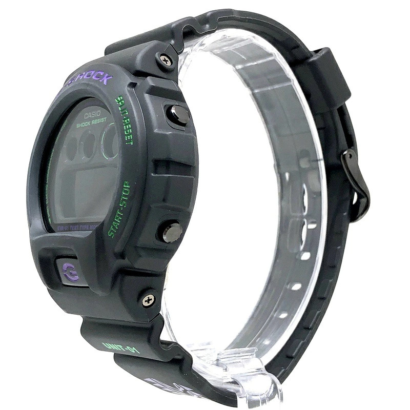 G SHOCK Casio G Shock Wristwatch DW 6900FS EVANGELION feat RADIO EVA Evangelion